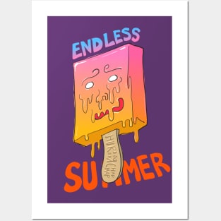 melting sherbet Posters and Art